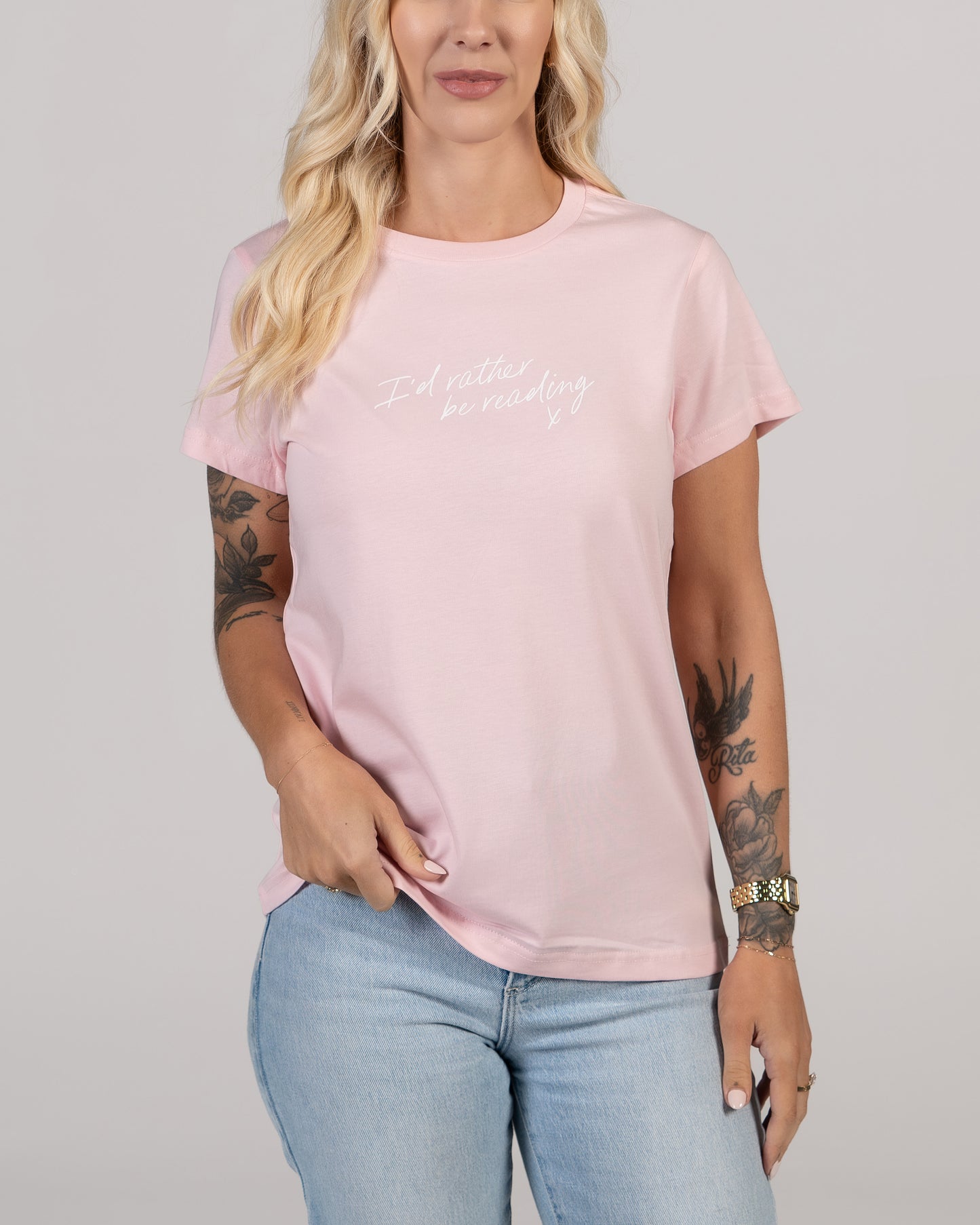 'I'd Rather Be Reading' Tee