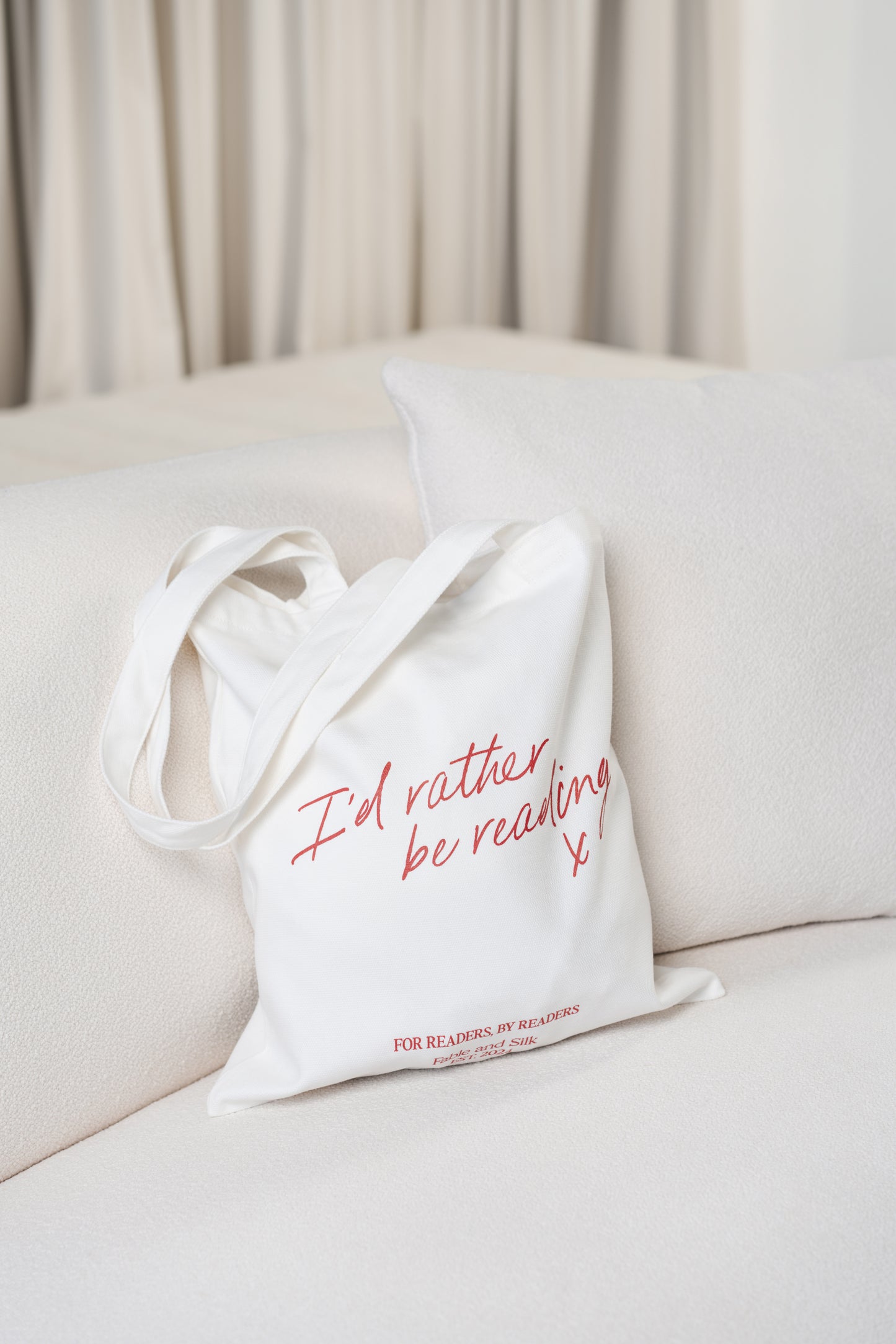 'I'd Rather Be Reading' Tote