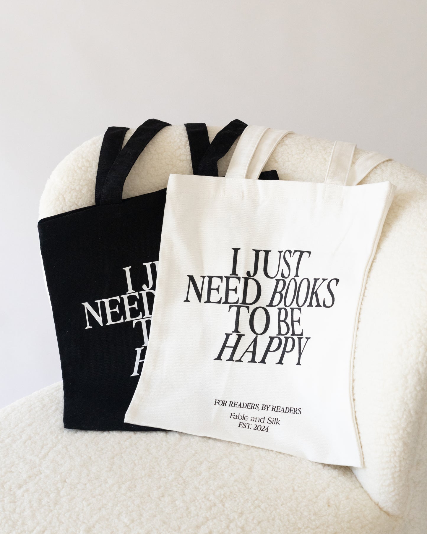 'I Just Need Books' Tote