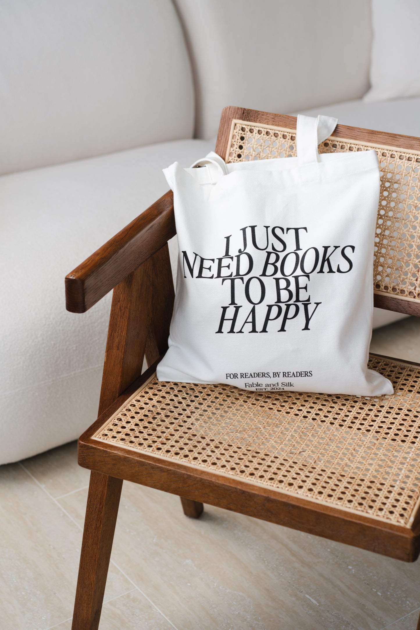 'I Just Need Books' Tote
