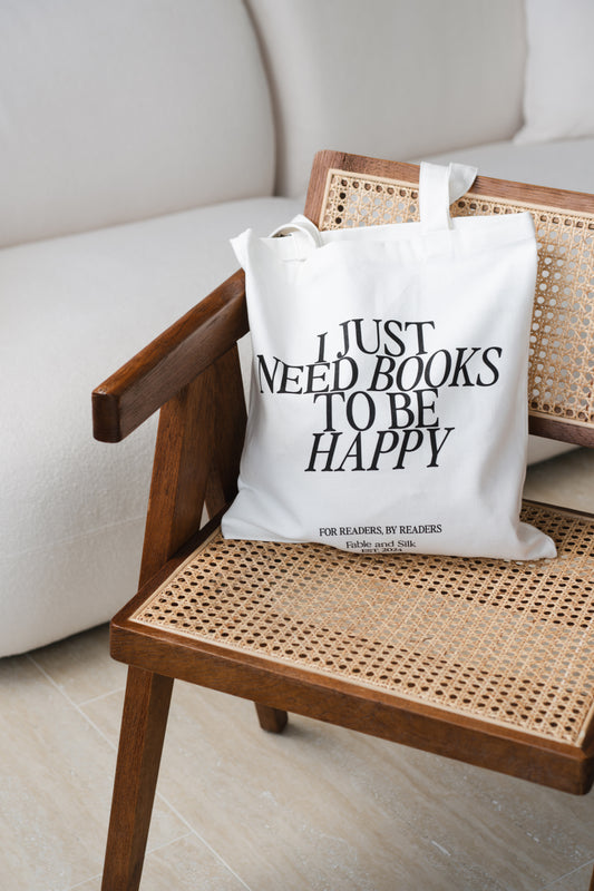'I Just Need Books' Tote