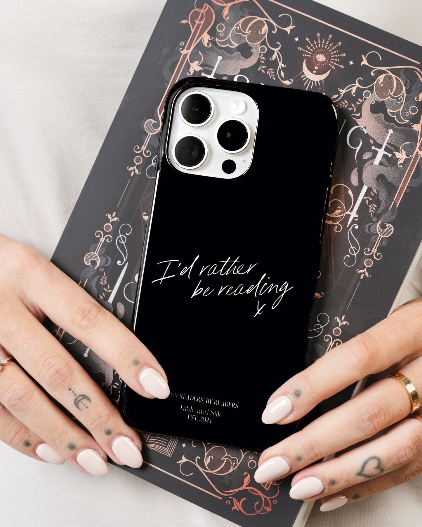 'I'd Rather Be Reading' Phone Case