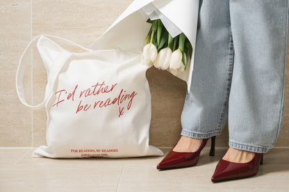 'I'd Rather Be Reading' Tote