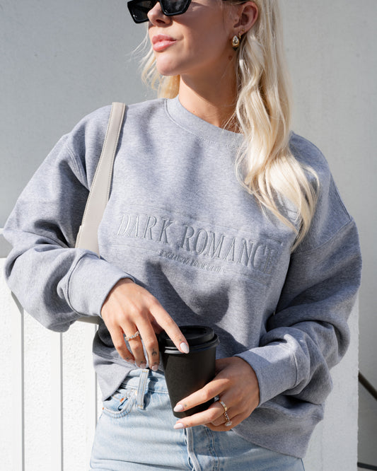 'Dark Romance' Classic Embroidered Crew