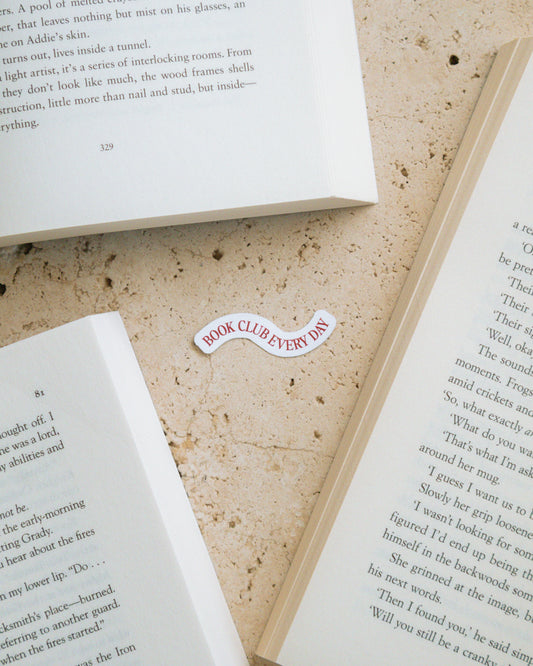'Book Club' Sticker